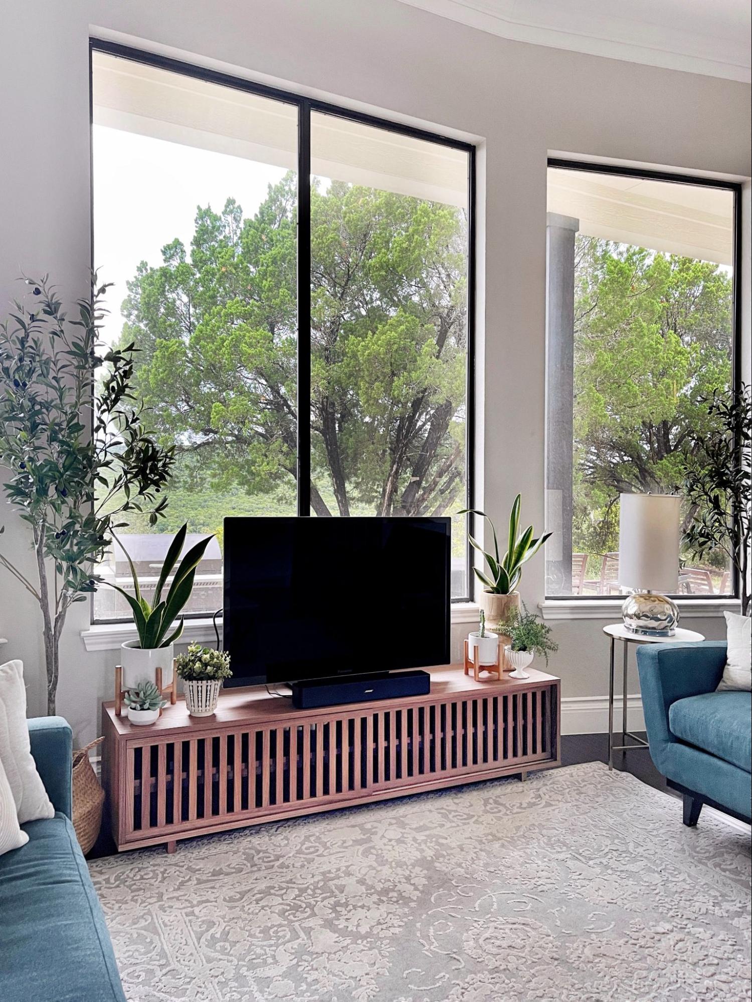 Tv stand decorative items deals